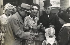 black and white photo of wedding in the Netherlands