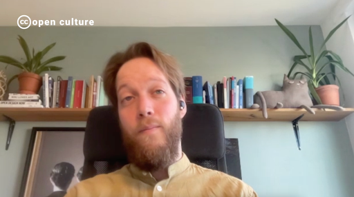 Screenshot from Maarten Zeinstra from Open Culture Voices by Creative Commons, Creative Commons Attribution 4.0 License