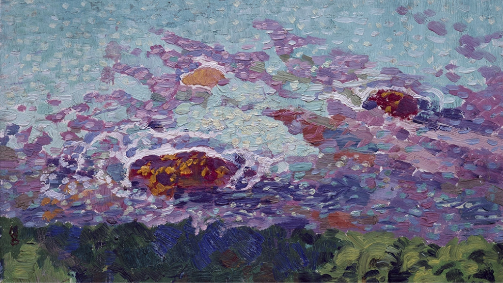 Havsstrand by Maurice Denis. Public Domain. Swedish National Museum