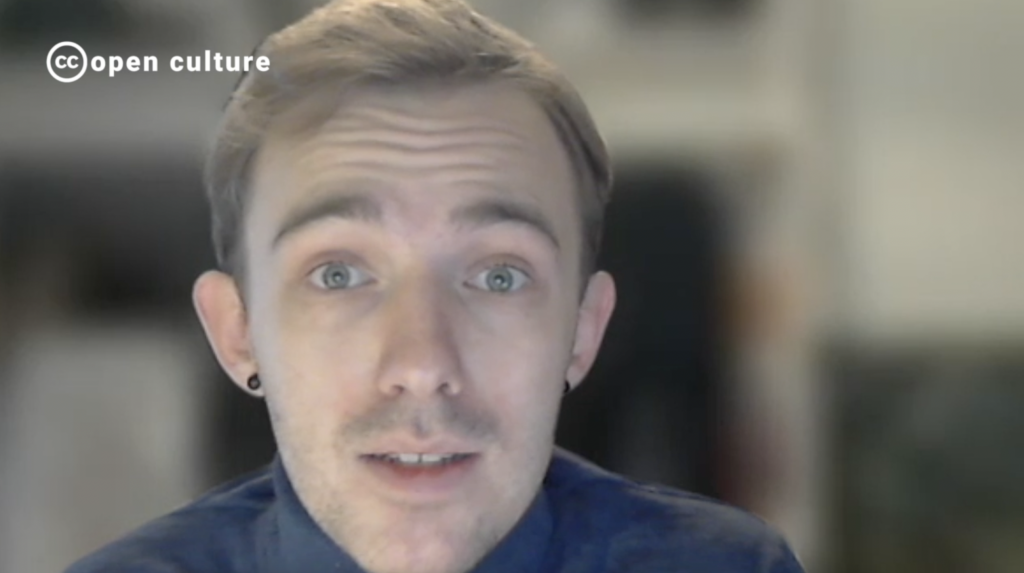 Screenshot from Eric Luth from Open Culture Voices by Creative Commons, Creative Commons Attribution 4.0 License